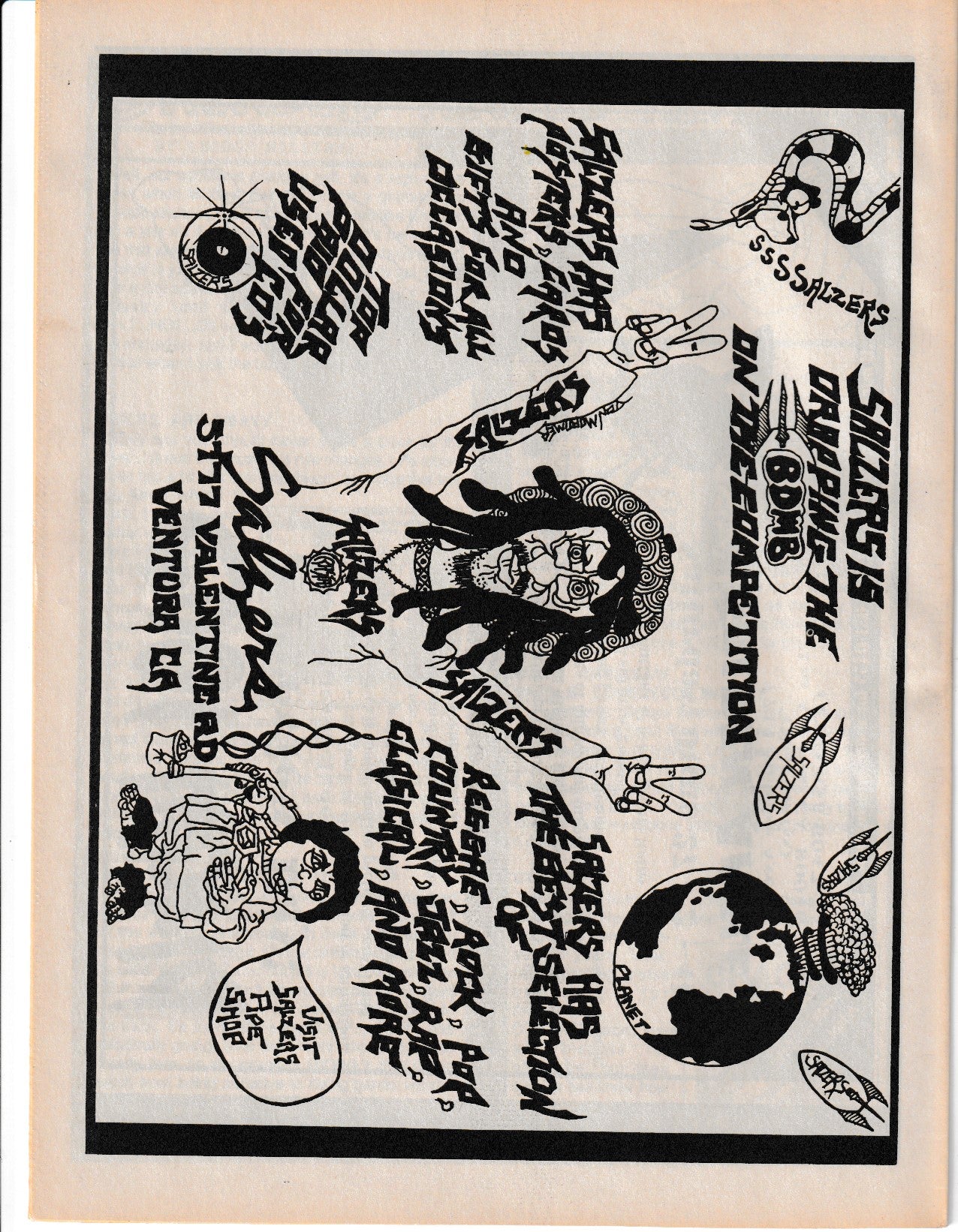 Half-Truth 9 -- One Letter by Charles Bukowski (1992)