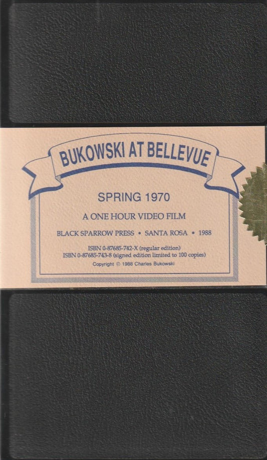 Signed Bukowski at Bellevue (#42/100)
