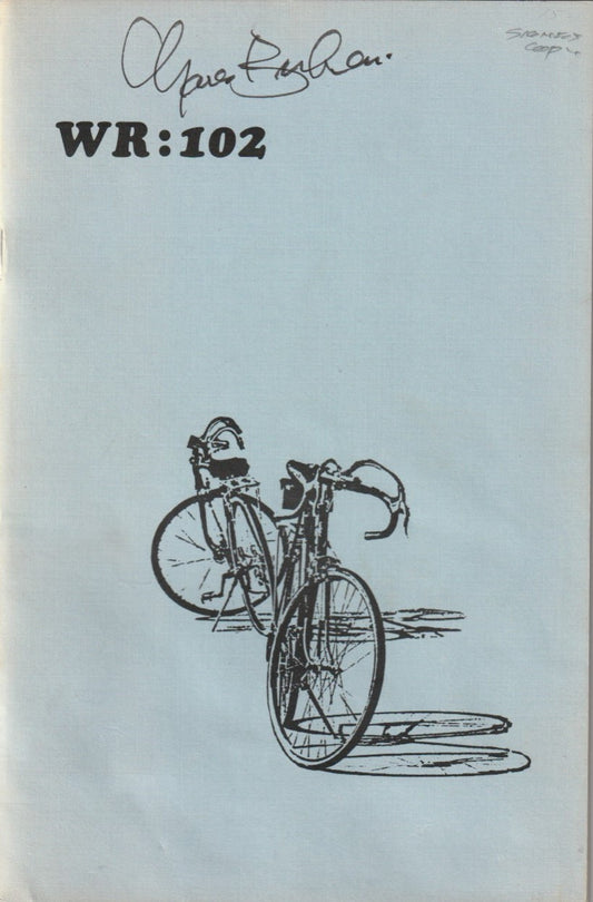 Signed Copy of Wormwood Review 102 – Two Poems, One Uncollected (1986)