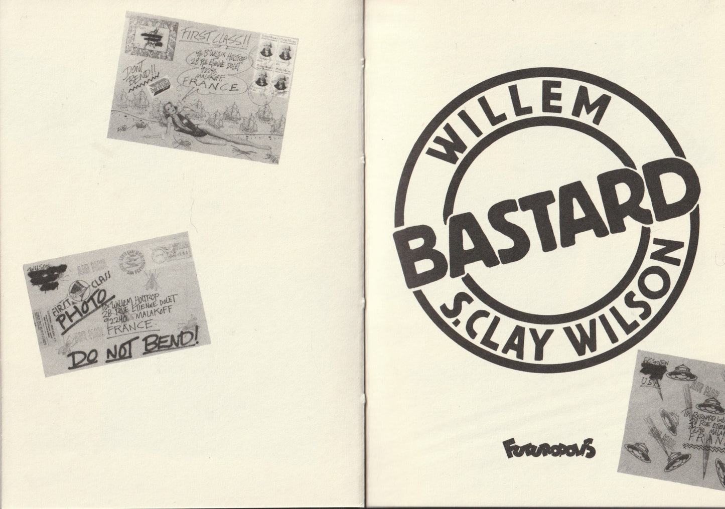 BASTARD by S.Clay Wilson -- Bukowski Intro and Inscribed to John Martin