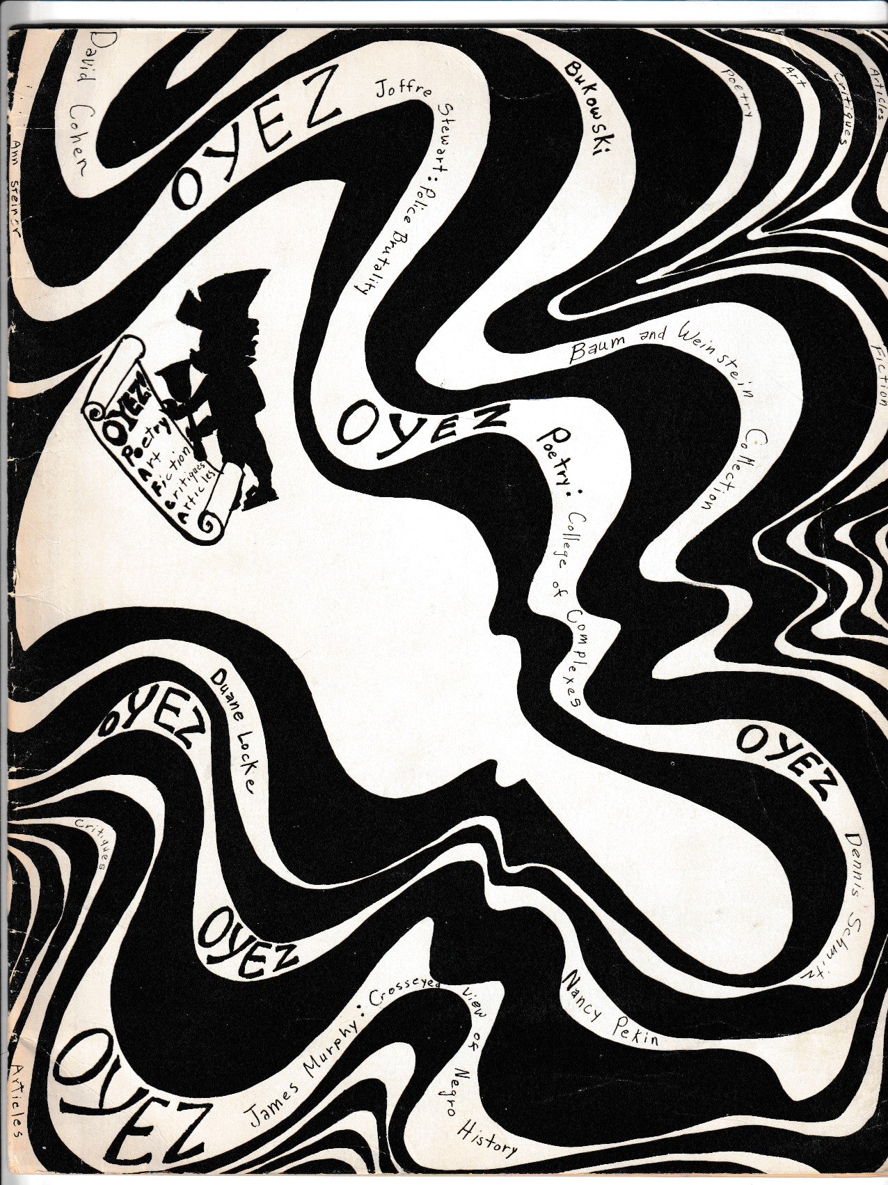 Oyez Vol. 1 Featuring Fisrt Appearance Charles Bukowski Poem (1965)