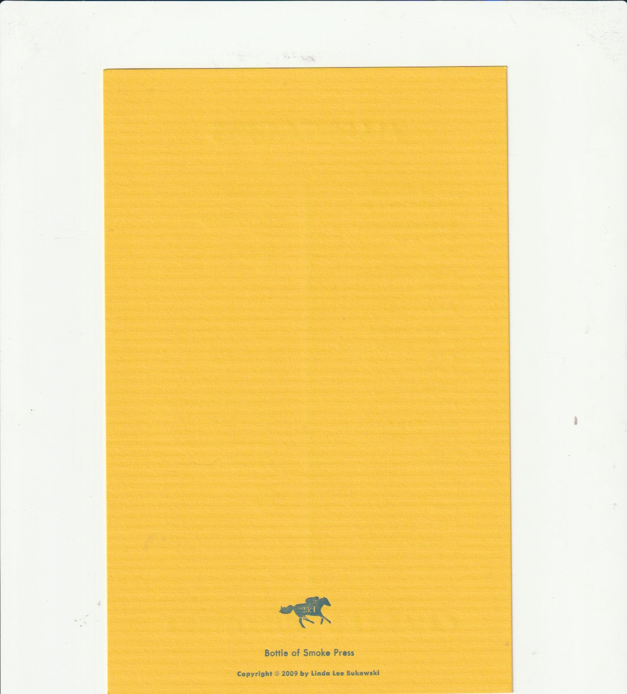 Bottle Six (#105/200) Featuring Chalres Bukowski and Richard Brautigan (2009)