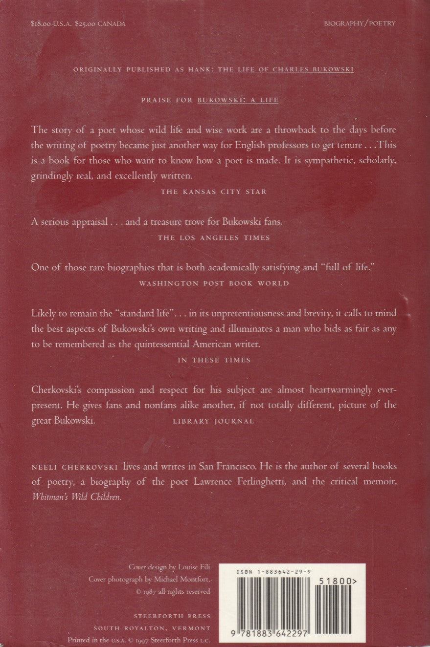 Hank: The Life of Charles Bukowski by Neeli Cherkovski