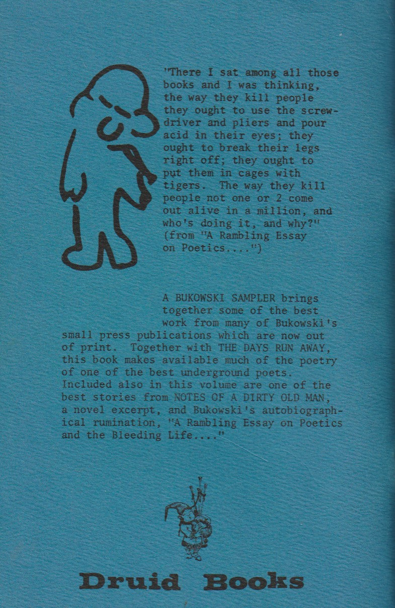 A Bukowski Sampler: 46 Early Charles Bukowski Poems and Excerpt from First Unpublished Novel