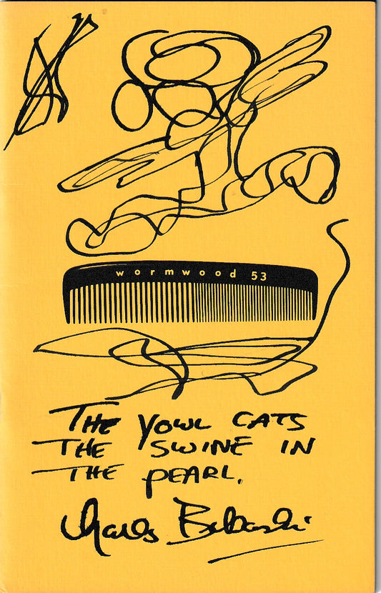 Wormwood Review 53 (#29/40) – Signed with Drawing and Quote by Charles Bukowski