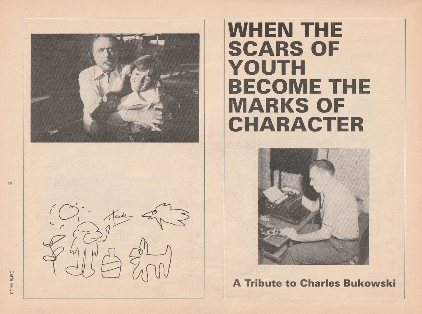 Caffeine No. 7 – Charles Bukowski Tribute Issue (1993)