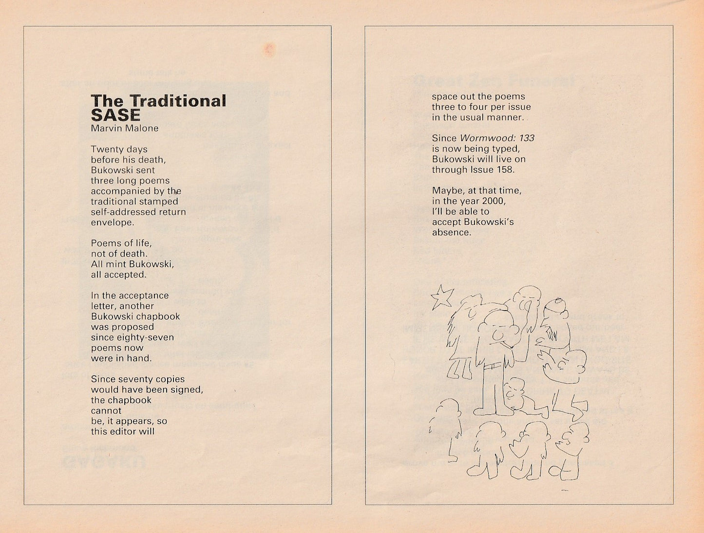 Caffeine No. 7 – Charles Bukowski Tribute Issue (1993)
