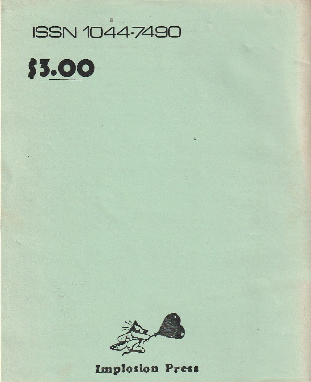 Impetus, Issue 19, February 1991 – One Uncollected Charles Bukowski Poem