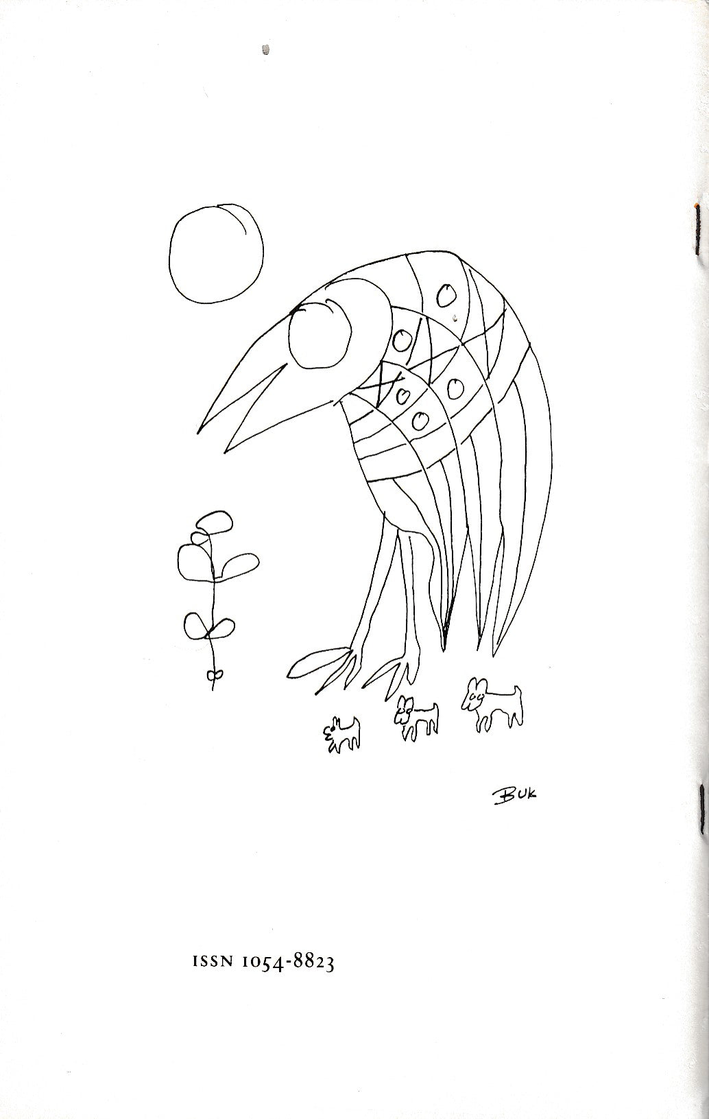 World Letter No. 4 (1993) – Four Charles Bukowski Poems, One Uncollected