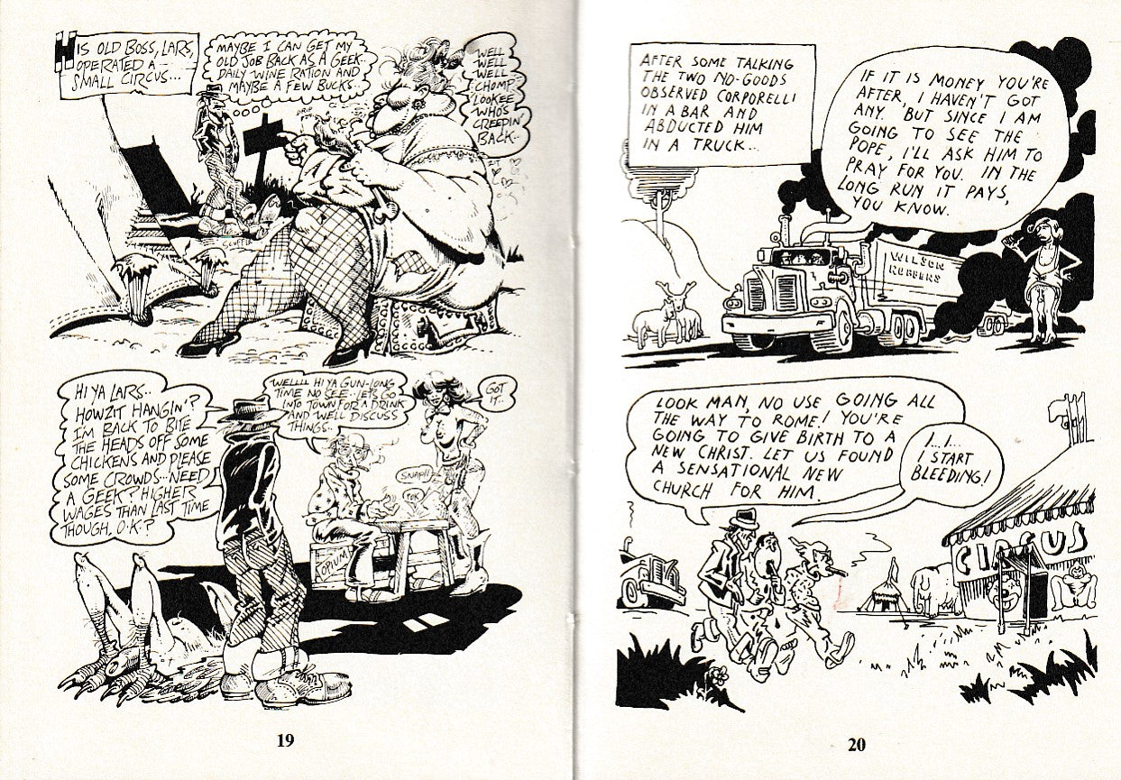 BASTARD by S. Clay Wilson & Charlie Hebdo – Intros by Charles Bukowski and William S. Burroughs