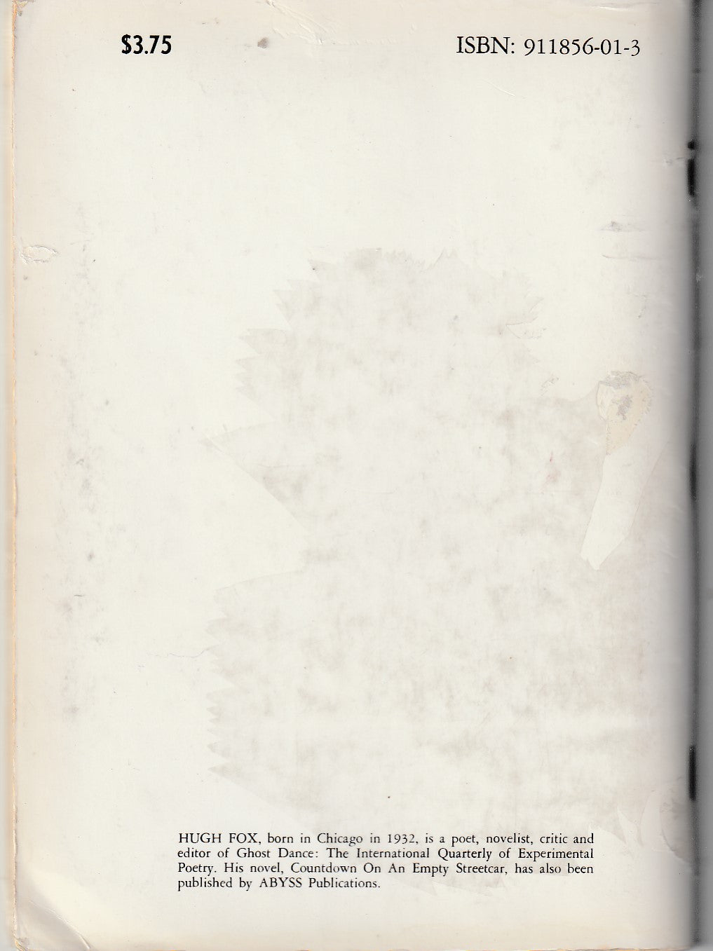Charles Bukowski: A Critical and Bibliographical Study (#78/300)
