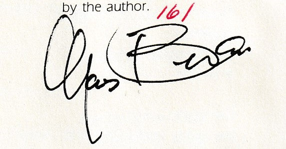 Now: 1992 New Years Greeting (#161/226) Signed by Charles Bukowski