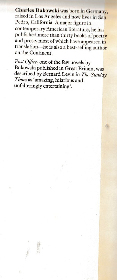 Women: Hardcover First UK Edition by Charles Bukowski