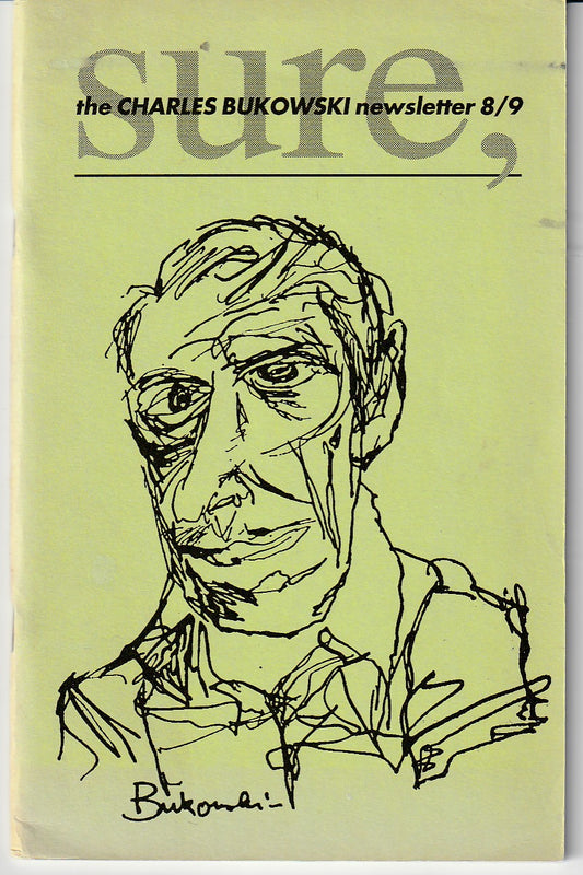 Sure 8/9: The Charles Bukowski Newsletter