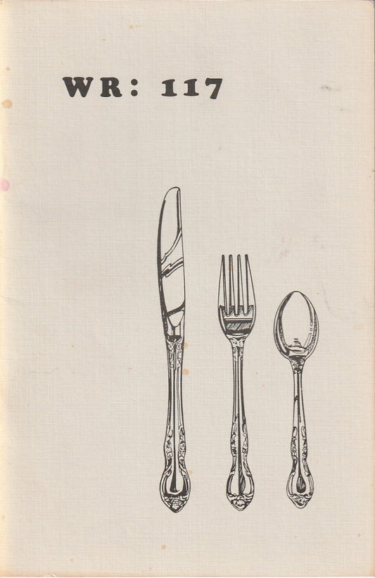 Wormwood Review 117 #188/700 — 3 Poems by Charles Bukowski