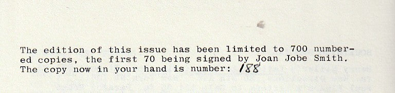 Wormwood Review 117 #188/700 — 3 Poems by Charles Bukowski