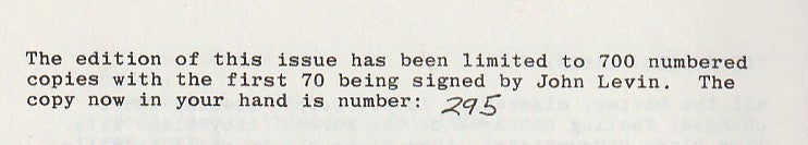 Wormwood Review 137 #295/700 — 3 Poems by Charles Bukowski