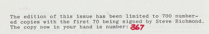 Wormwood Review 132 #367/700 — 3 Poems, One Uncollected by Charles Bukowski
