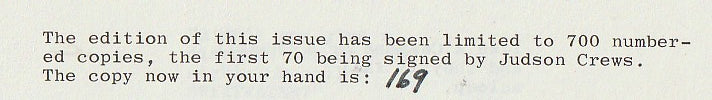 Wormwood Review 124 #169/700 — 3 Poems, One Uncollected by Charles Bukowski