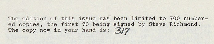 Wormwood Review 120 #317/700 — 2 Poems, One Uncollected by Charles Bukowski