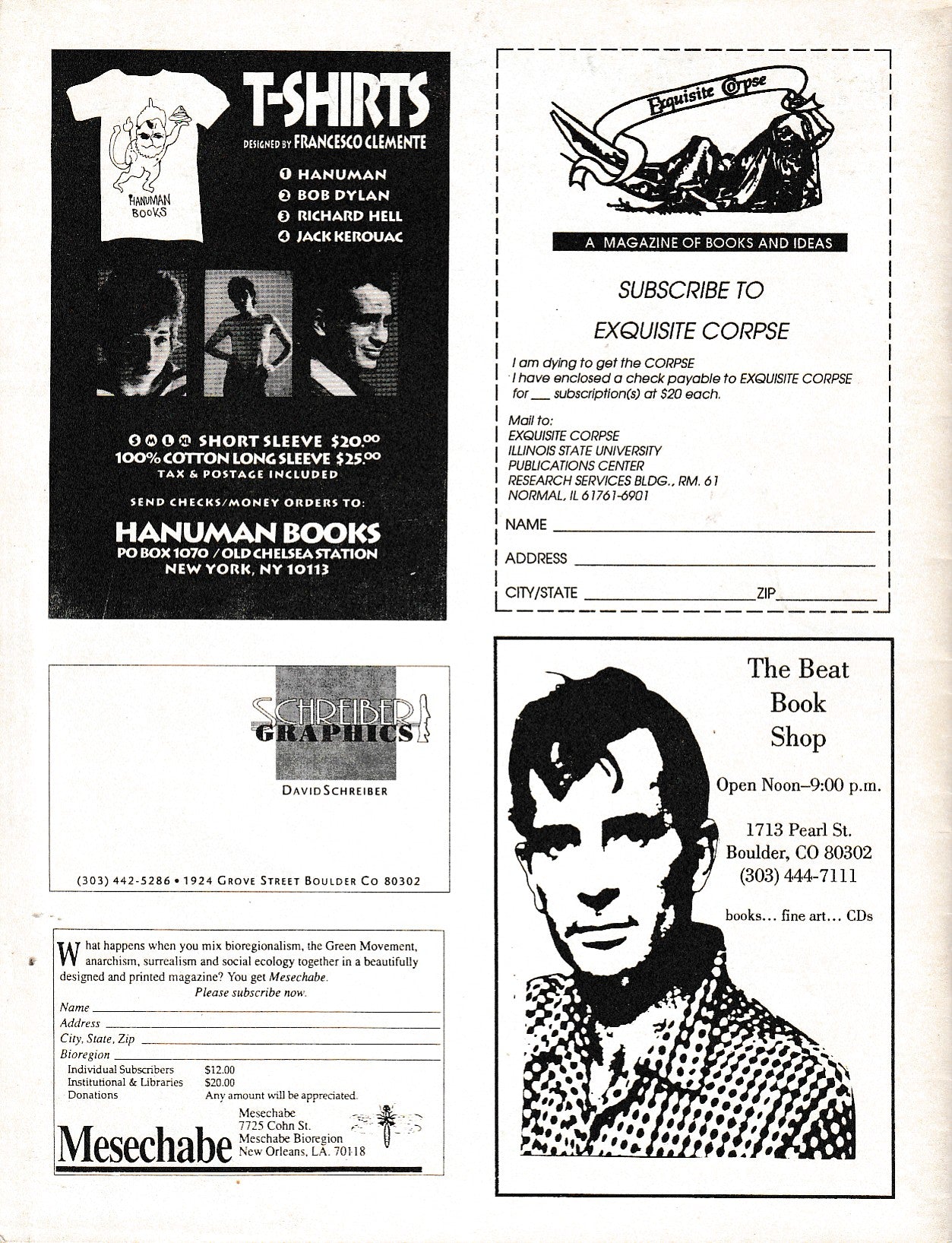 The New Censorship April 1992: Six Uncollected, 11 First Appearance Charles Bukowski Poems (20 Total): Entire Issue Devoted to Charles Bukowski