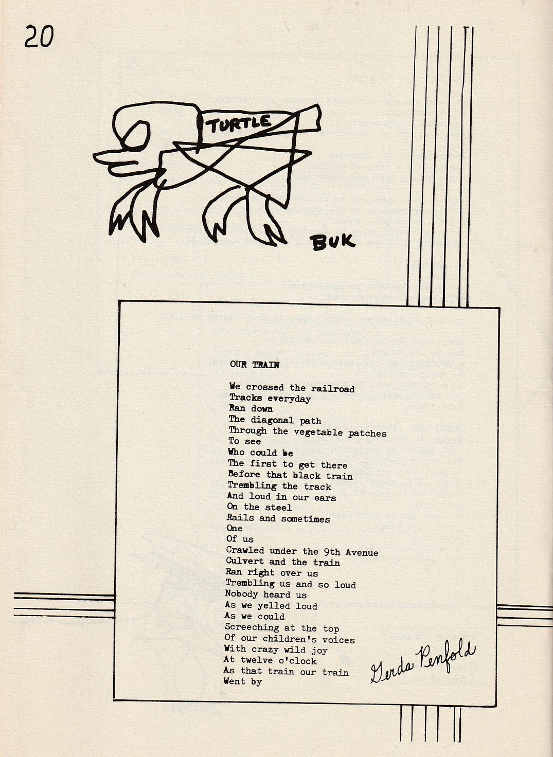 Laugh Literary And Man The Humping Guns No. 1 – Two Poems, One Uncollected by Charles Bukowski.