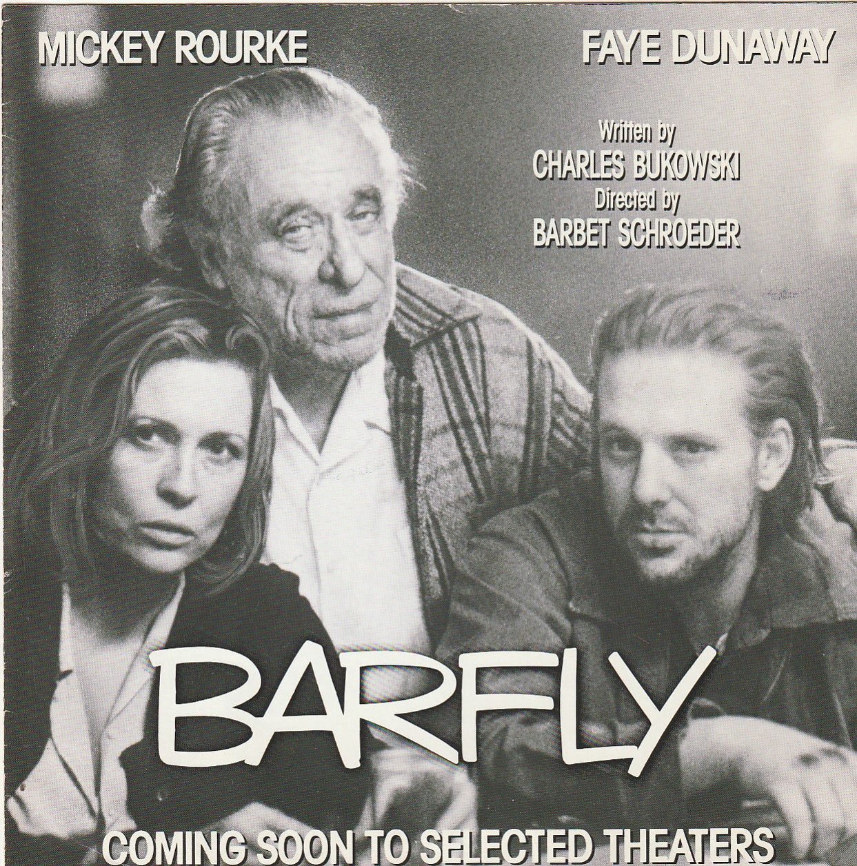 Official Barfly Promo Booklet Signed by Charles Bukowski (1987)