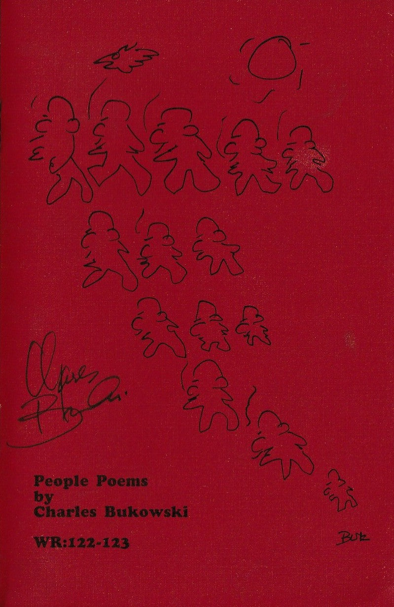 Wormwood Review 122 & 123: People Poems -- Signed by Charles Bukowski