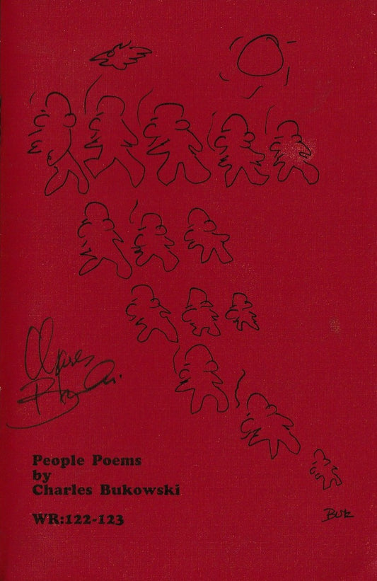 Wormwood Review 122 & 123: People Poems -- Signed by Charles Bukowski
