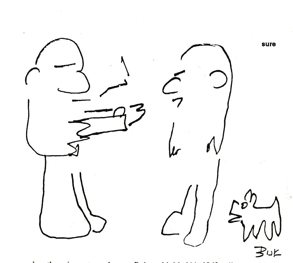 Sure #4: Charles Bukowski Drawings, Painting, and Articles