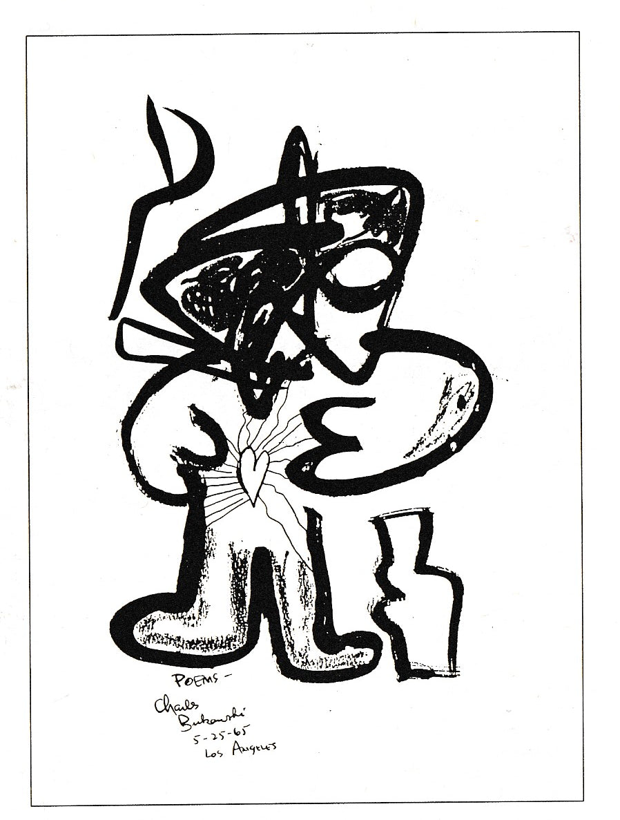 Sure #4: Charles Bukowski Drawings, Painting, and Articles
