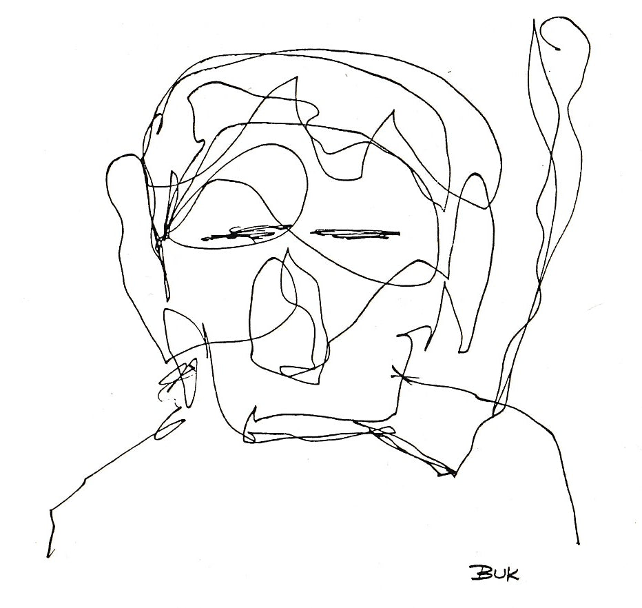 Sure #4: Charles Bukowski Drawings, Painting, and Articles