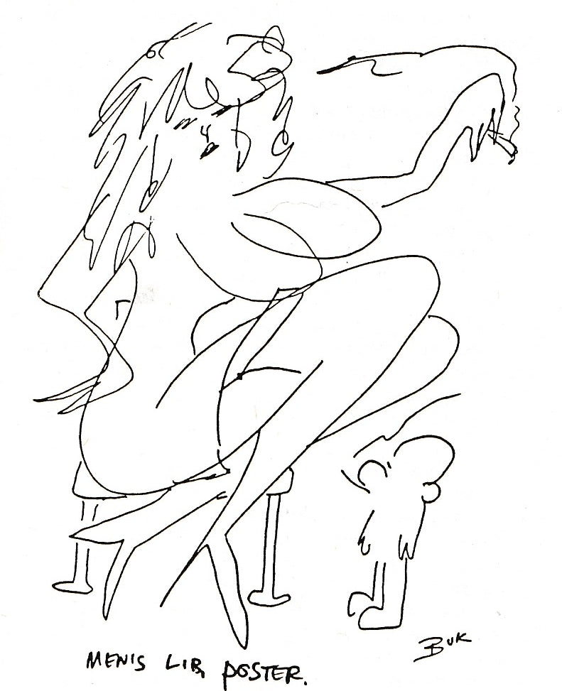 Sure #4: Charles Bukowski Drawings, Painting, and Articles