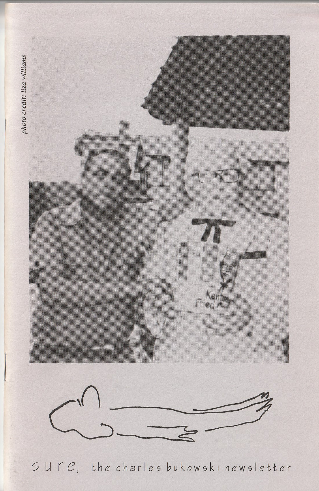 Sue #2 -- Charles Bukowski Drawings, Photographs, & LouJon Special Section