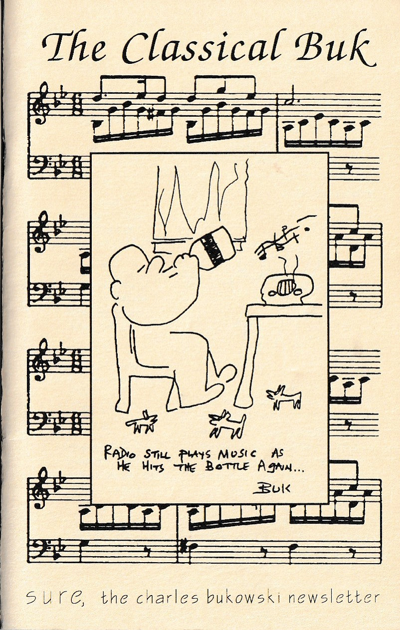 Sure #3: Charles Bukowski Drawings, 1 Painting, 5 Photographs
