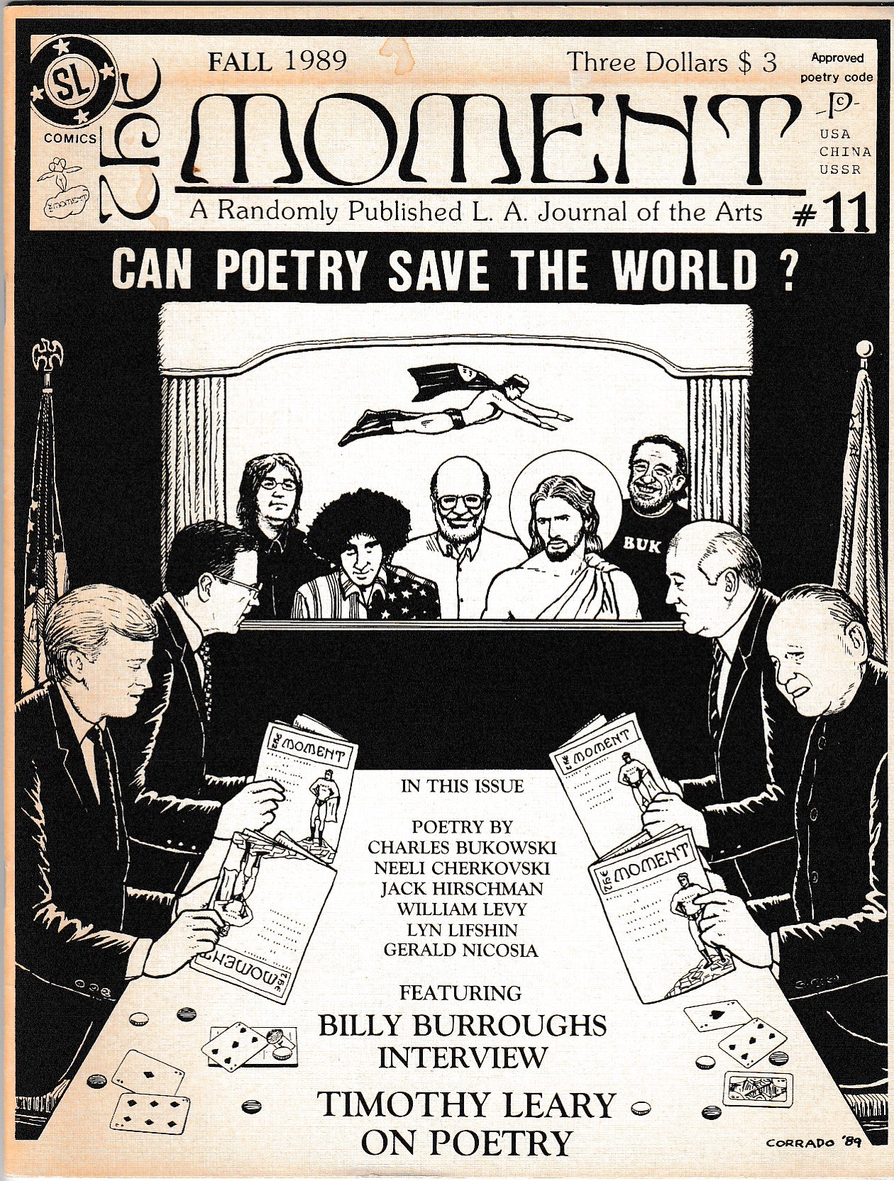 The Moment 11 – Two First Appearance Poems by Charles Bukowski