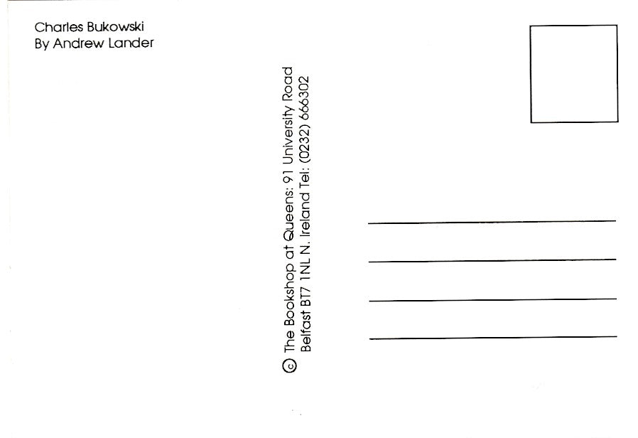 Postcard Signed by Charles Bukowslo