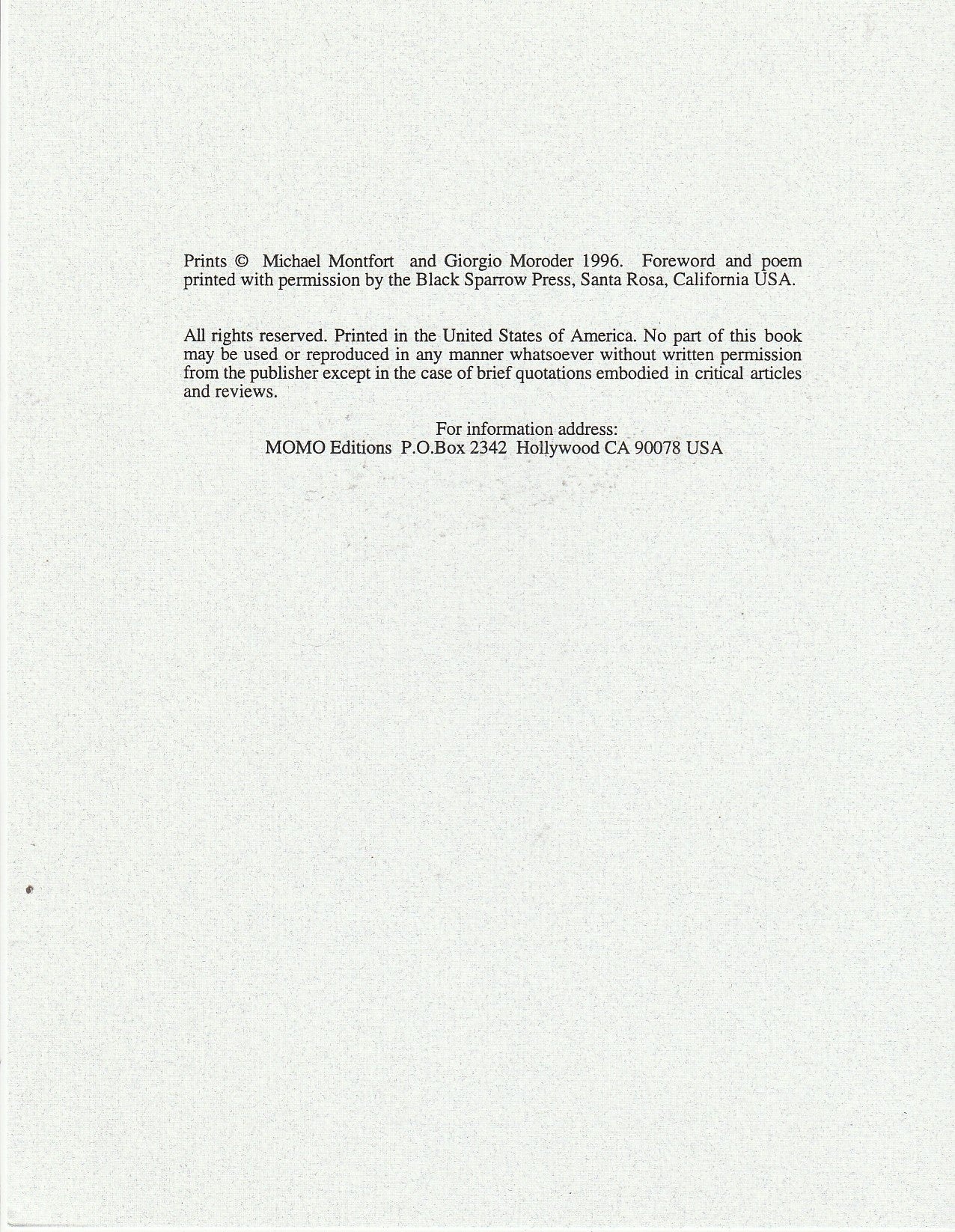 The Iris Prints: Copy J of 26 Copies Signed by Charles Bukowski