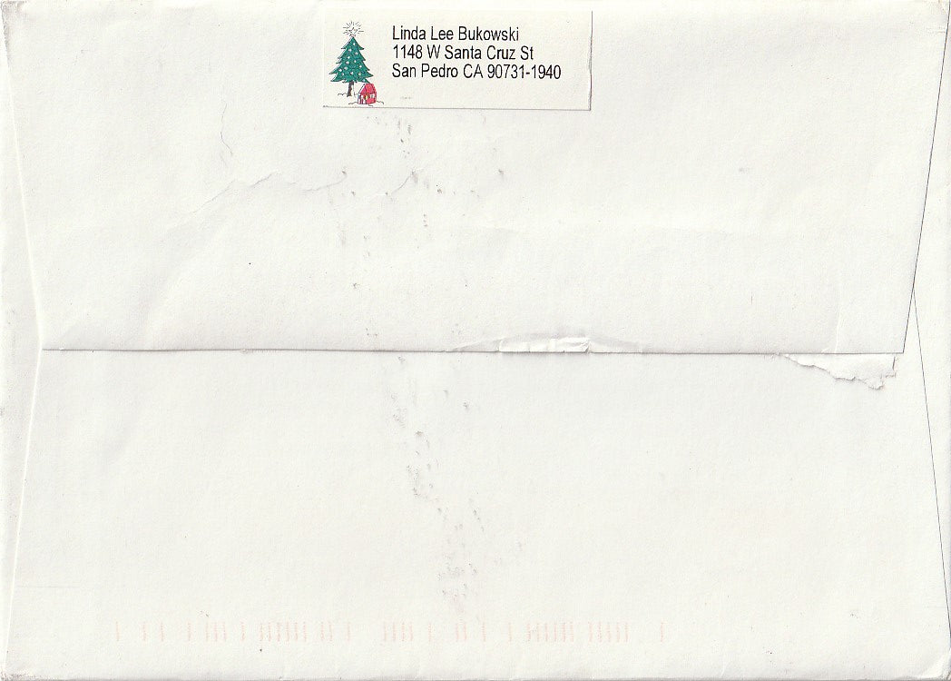 One Photo and Three Greeting Cards from Linda Lee Bukowski to Red and Mina Stodolsky