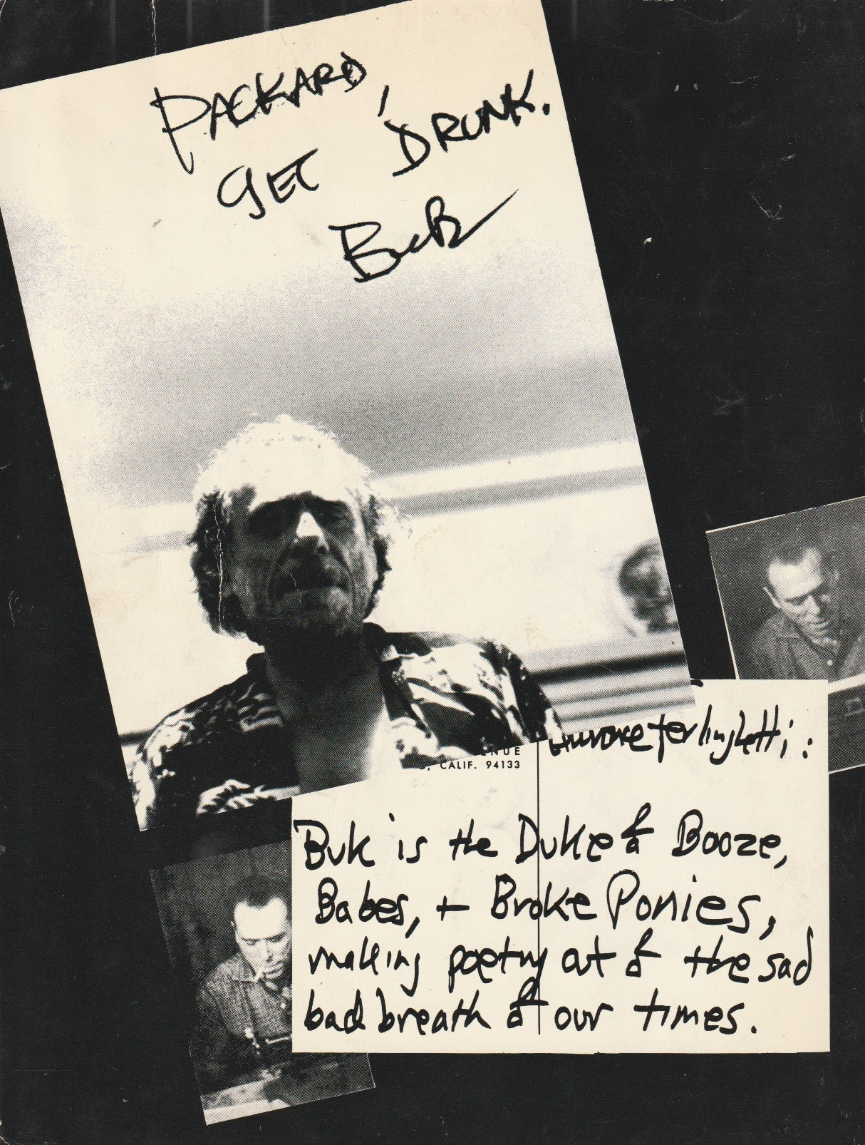 All’s Normal Here: Signed by Charles Bukowski