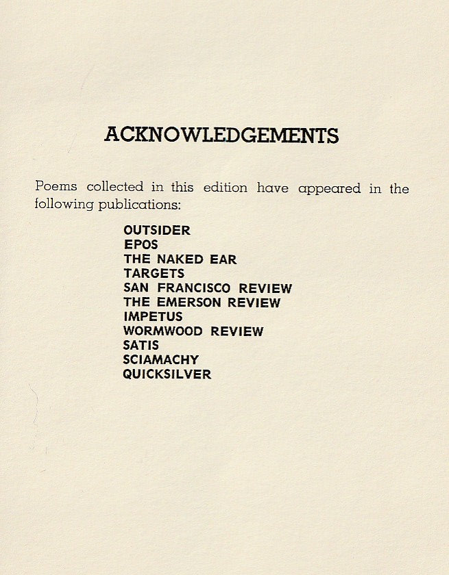 Cold Dogs in the Courtyard: Literary Times/Cyfoeth Publications (1965)