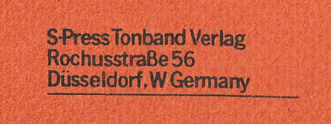 Joe – Bootleg Chapbook w/ Charles Bukowski Poem About Jörg Fauser (Orange Cover)