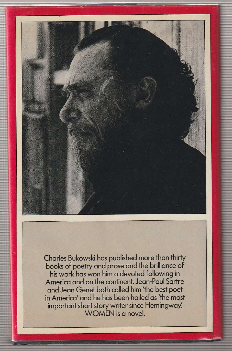 Women: Hardcover First UK Edition Signed by Charles Bukowski