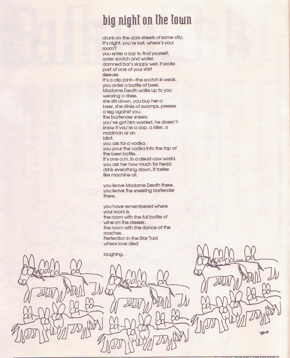 The New Censorship April 1992: Six Uncollected, 11 First Appearance Charles Bukowski Poems (20 Total): Entire Issue Devoted to Charles Bukowski