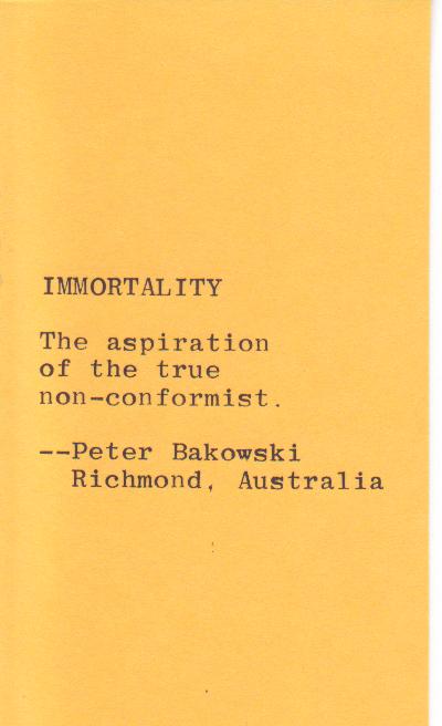 Wormwood Review 145 – 146 #539/600 -- Final Issue: Special Marvin Malone Issue of Wormwood Review with Charles Bukowski Drawings and Short Poem, Malone, Malone.
