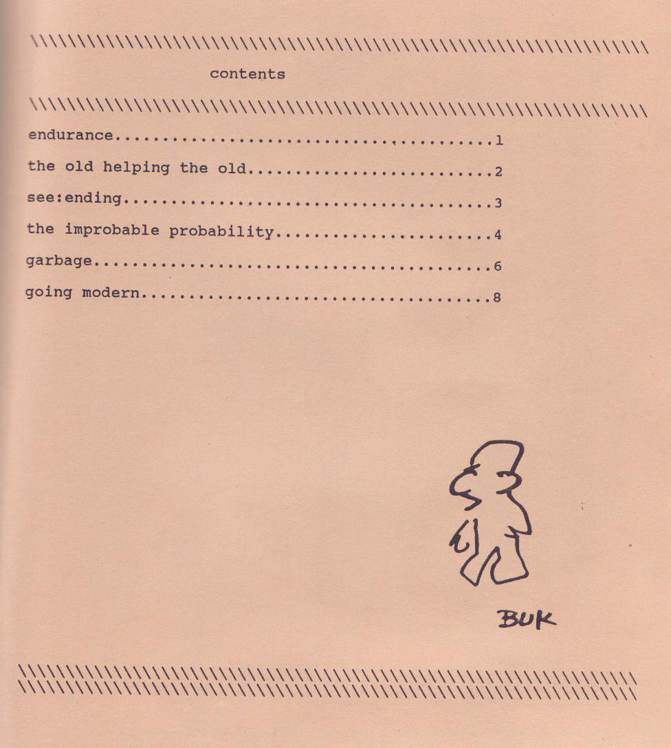 Going Modern: Suppressed Charles Bukowski Chapbook with Four Uncollected Poems