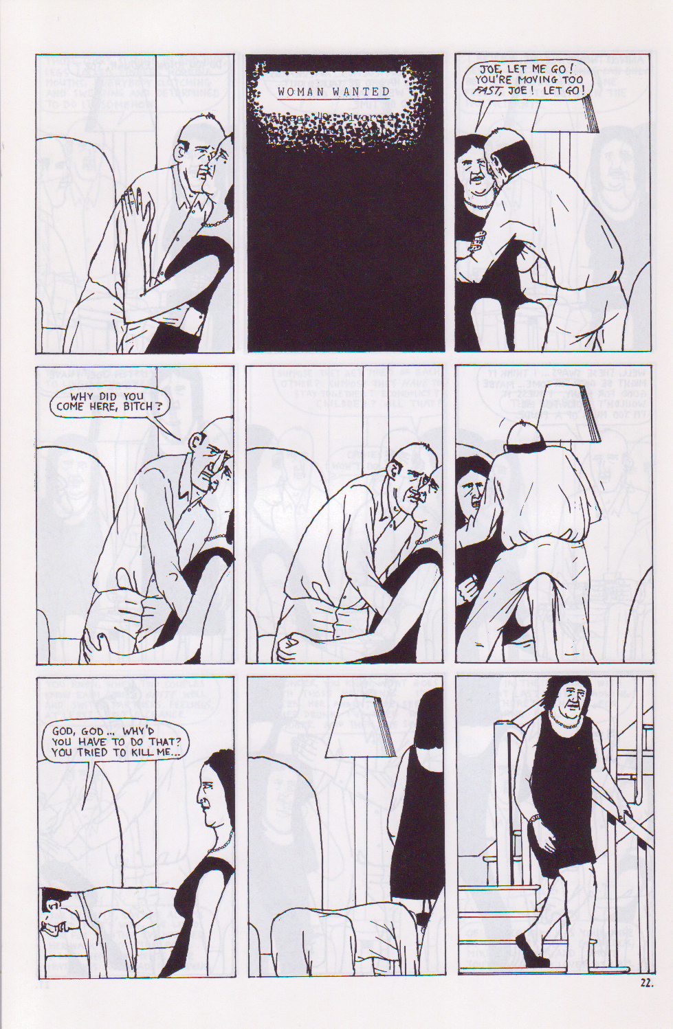 Nine Panel Grid No. 2 -- Rare 12-page Comic Featuring Classic Bukowski Short Story