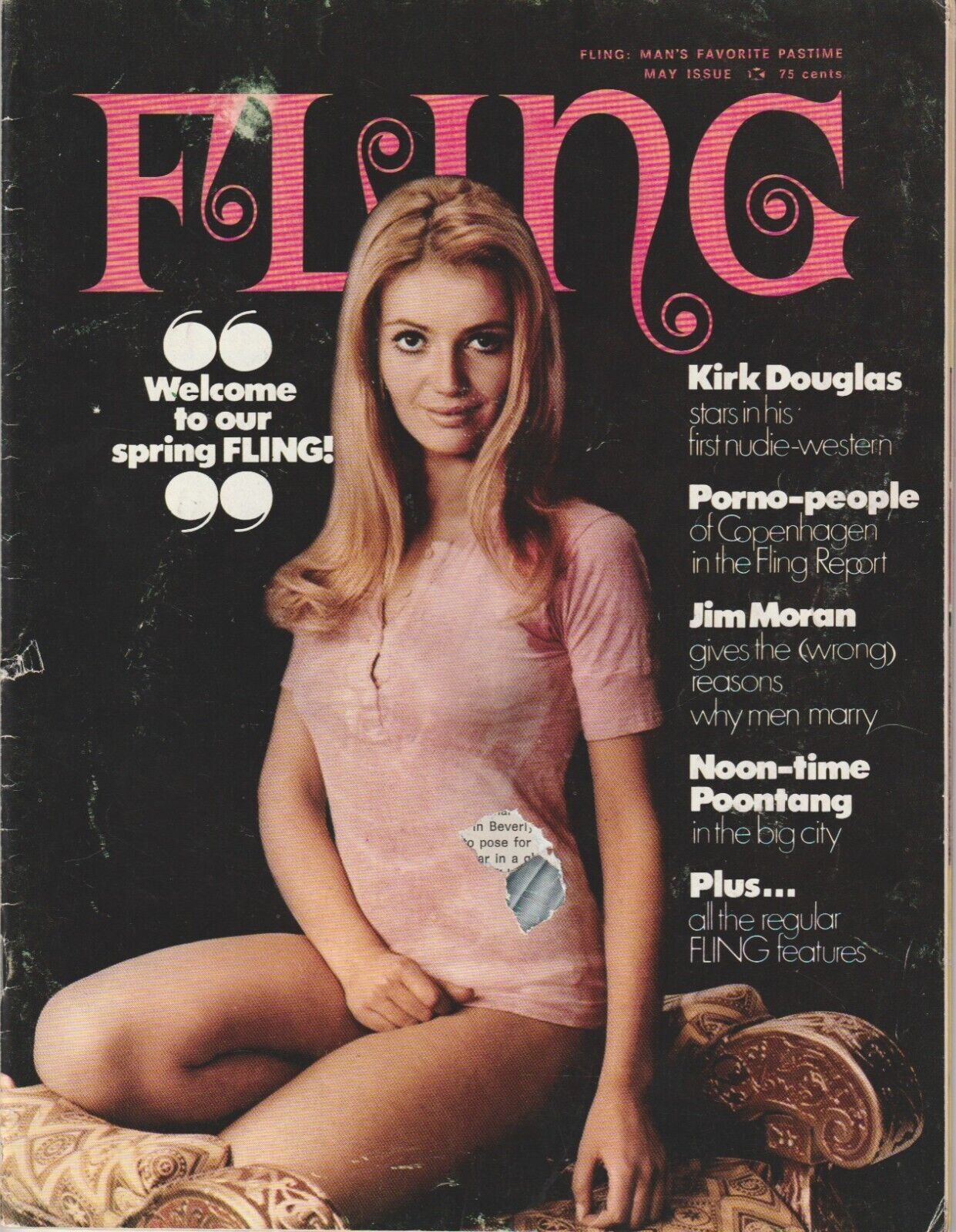 Fling May 1971 -- Short Story by Charles Bukowski: Here’s to Jimmy Davenport (1971)