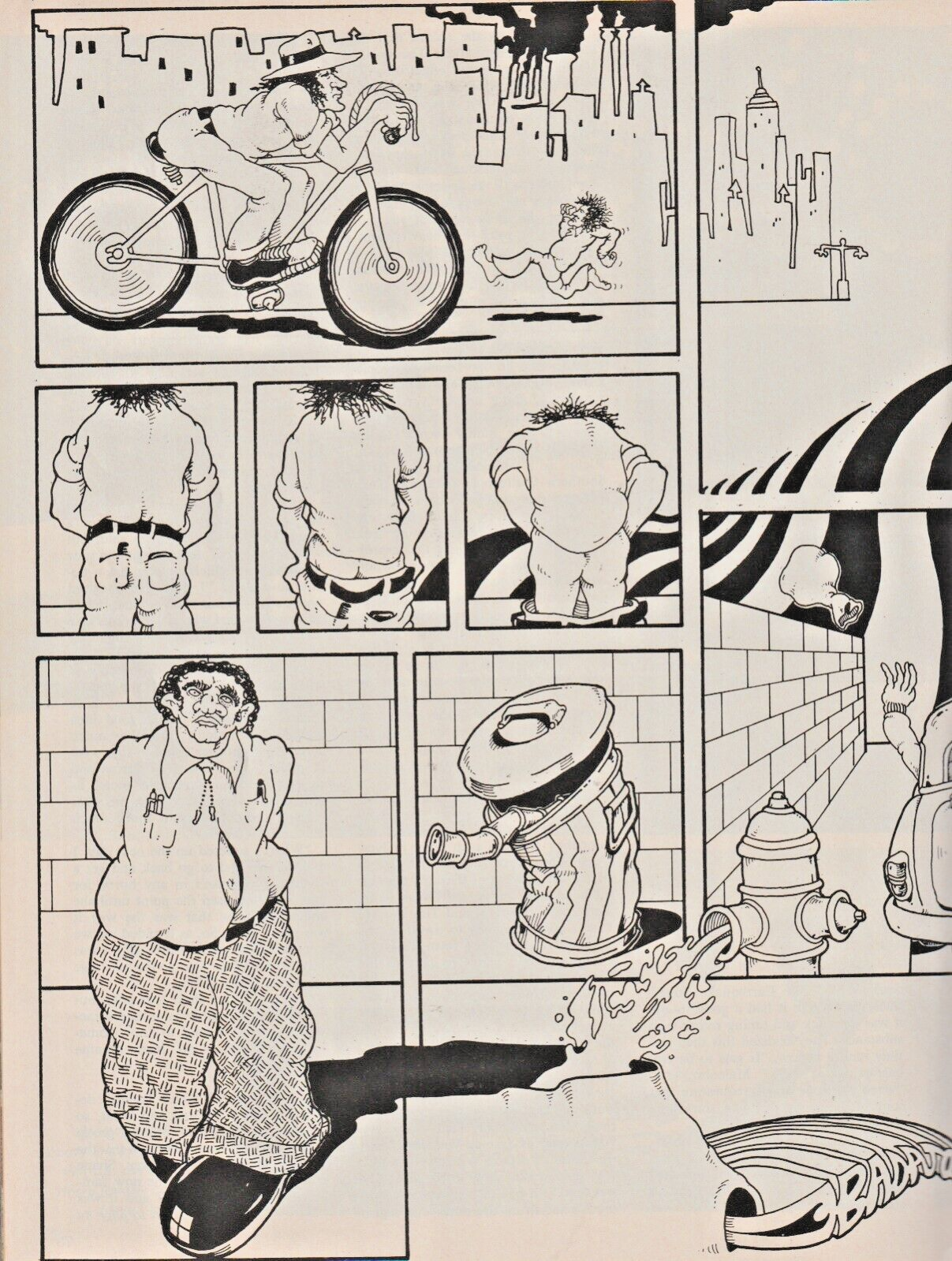 Knight September 1970 -- First Appearance Short Story by Charles Bukowski: Nut Ward Just East of Hollywood (1970)