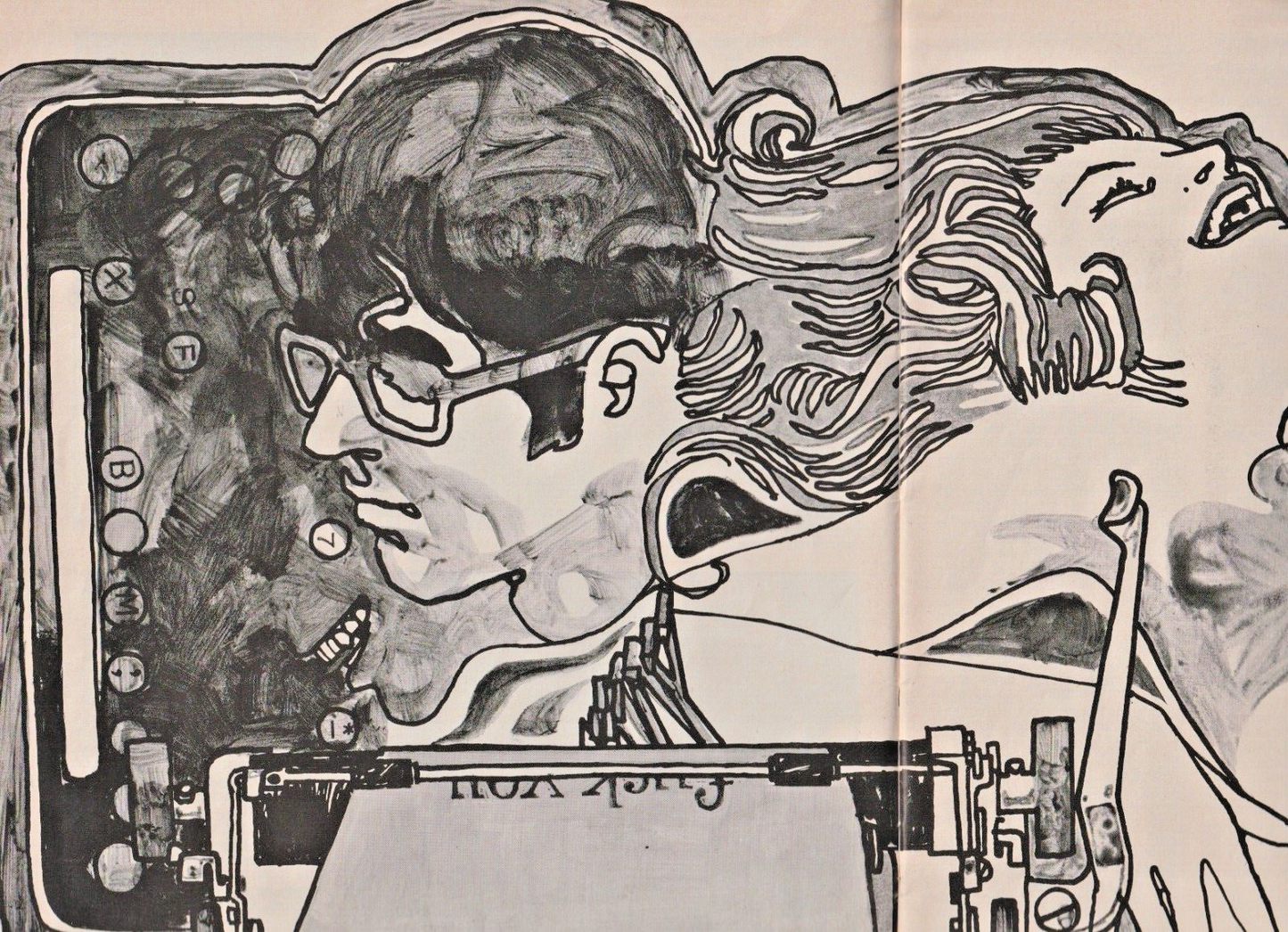 Knight Octorber 1972 -- First Appearance of Charles Bukowski: Henry Miller Lives In Pacific Palisades And I Live On Skid Row, Still Writing About Sex (1972)